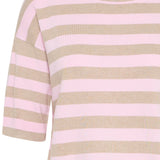 B.YOUNG Morla Rosé-Löffelbill-Pullover