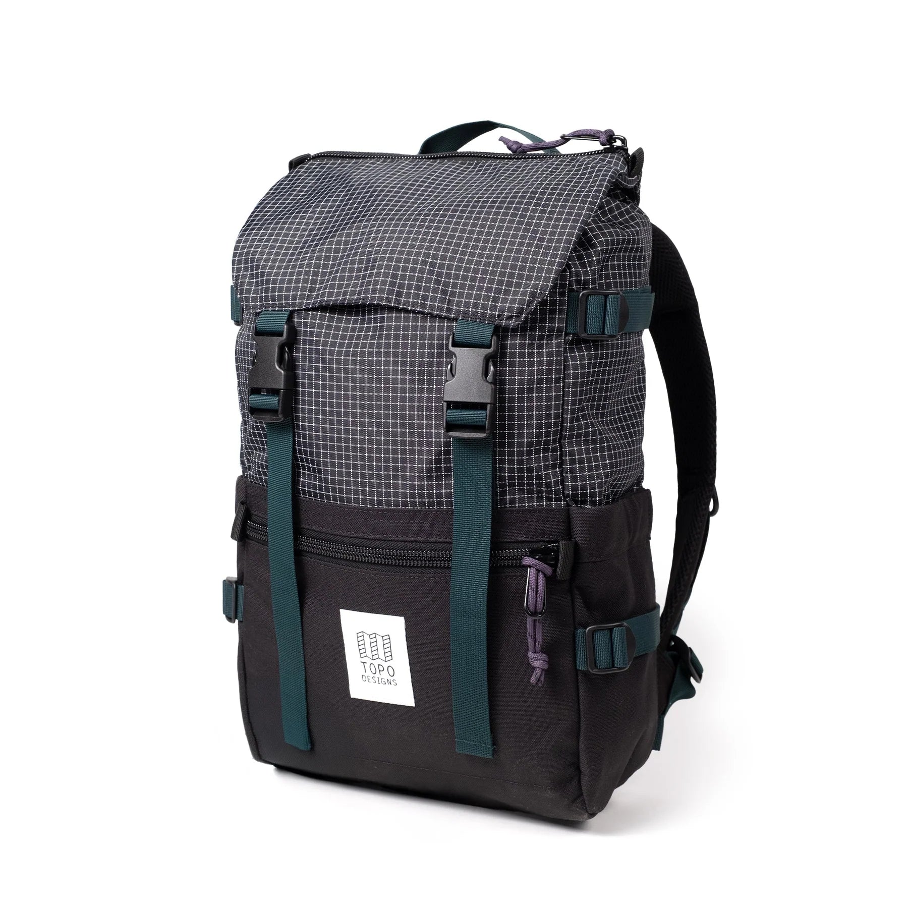 Mochila TOPO DESIGNS Rover Pack Classic Black Grid