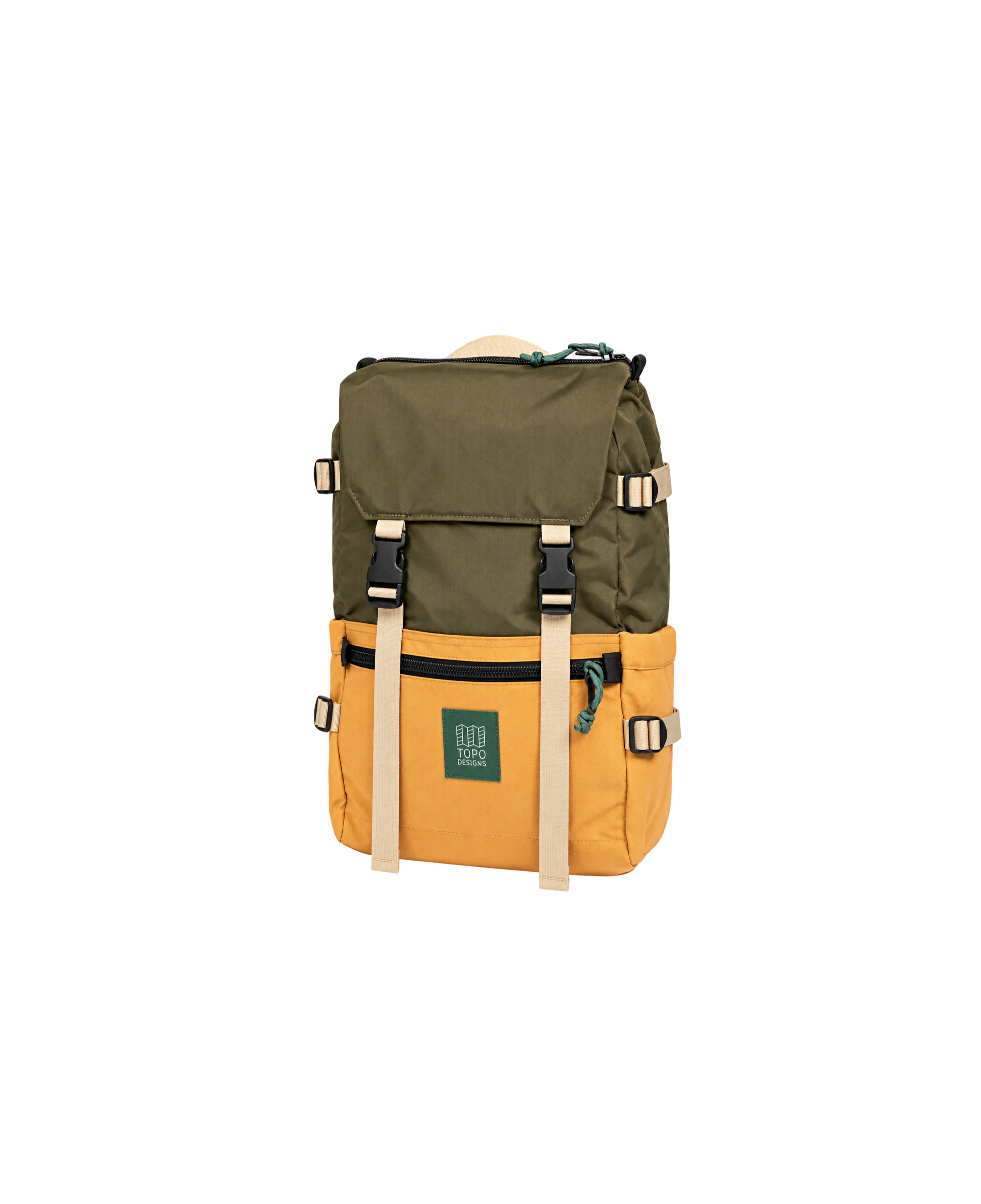 Mochila Topo Designs Rover Pack Classic Woodland/Brown Oak – vista frontal