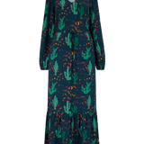 SUGARHILL Roxanne Dress Navy Night Desert