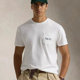 POLO RALPH LAUREN – Klassisches Jersey-T-Shirt mit Polo Bear in Weiß