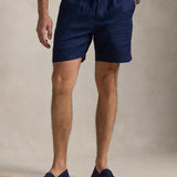 RALPH LAUREN Prepster Marineblaue Newport Bermuda-Shorts 
