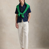 Camisa de Lino POLO RALPH LAUREN Classic Fit Azul Marino Newport