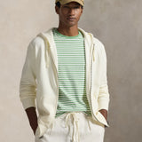 Sudadera POLO RALPH LAUREN de Felpa Teñida en Prenda Color Crema