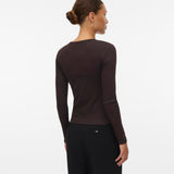 Top VERO MODA Chloe Chocolate Torte