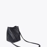 Bolso LOLA CASADEMUNT Bandolera Piezas con Detalles En efecto Piel Serpiente Navy