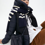 Bolso LOLA CASADEMUNT Bandolera Piezas con Detalles En efecto Piel Serpiente Navy