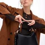 Bolso LOLA CASADEMUNT Bandolera 1981 Negra