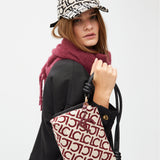 Bolso LOLA CASADEMUNT Bandolera Tejido Jacquard LC Flocado