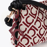 Bolso LOLA CASADEMUNT Bandolera Tejido Jacquard LC Flocado