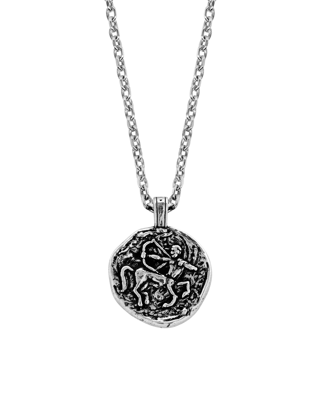 Twojeys Sagittarius Silver Necklace