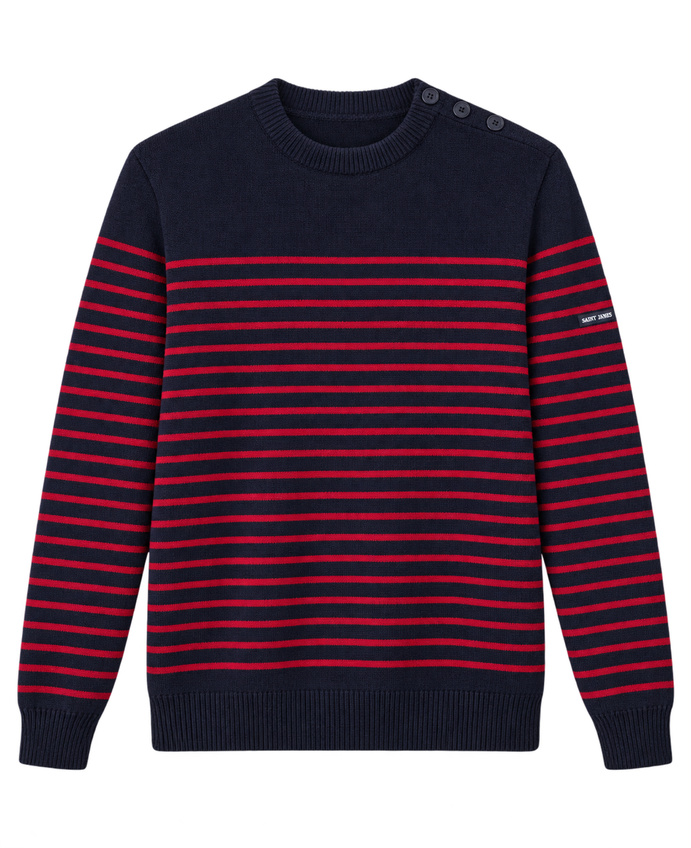 Jersey SAINT JAMES Binic Navy Medoc