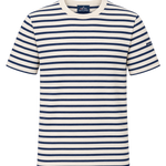 Camiseta SAINT JAMES Plouider II Ecru Marine