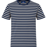 Camiseta SAINT JAMES Plouider II Marine Ecru