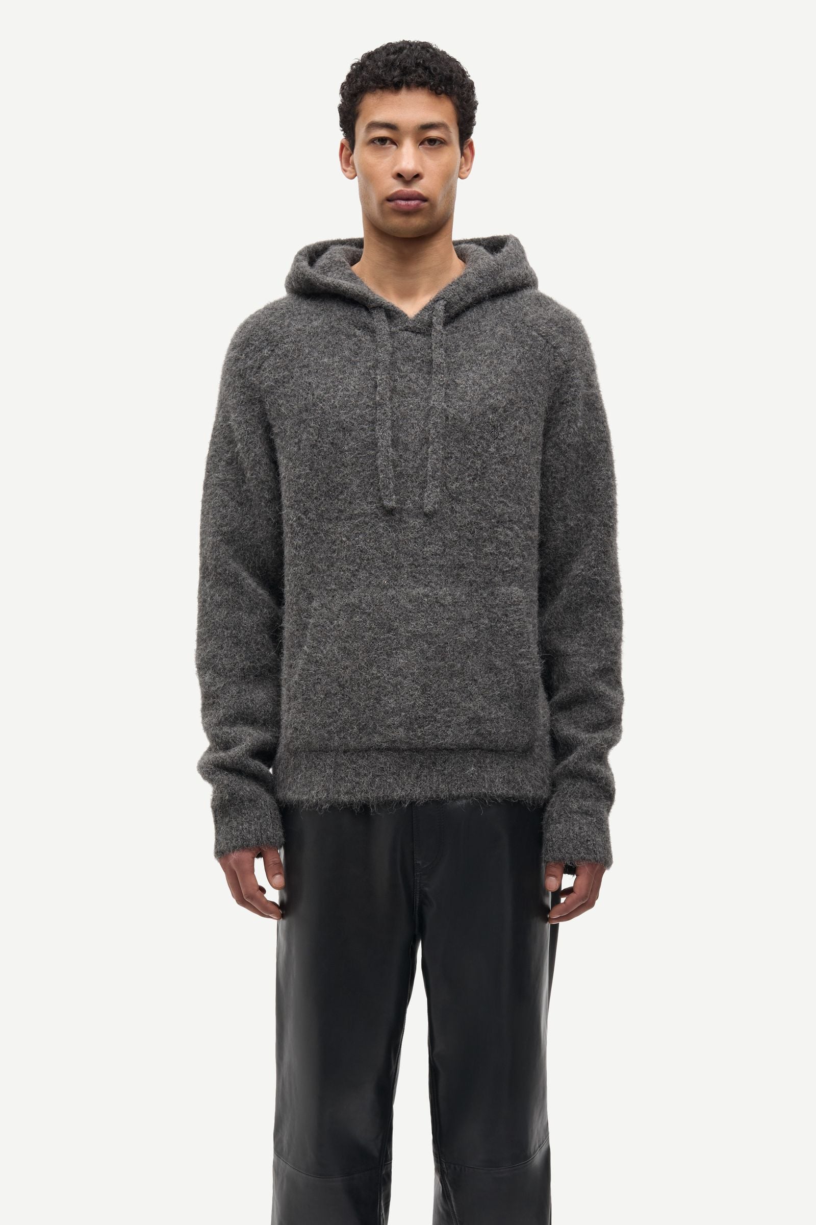 Hoodie Sajob 15425 SAMSØE SAMSØE en Dark Grey Mel. · vista 1