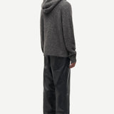 Hoodie Sajob 15425 SAMSØE SAMSØE en Dark Grey Mel. · vista 3