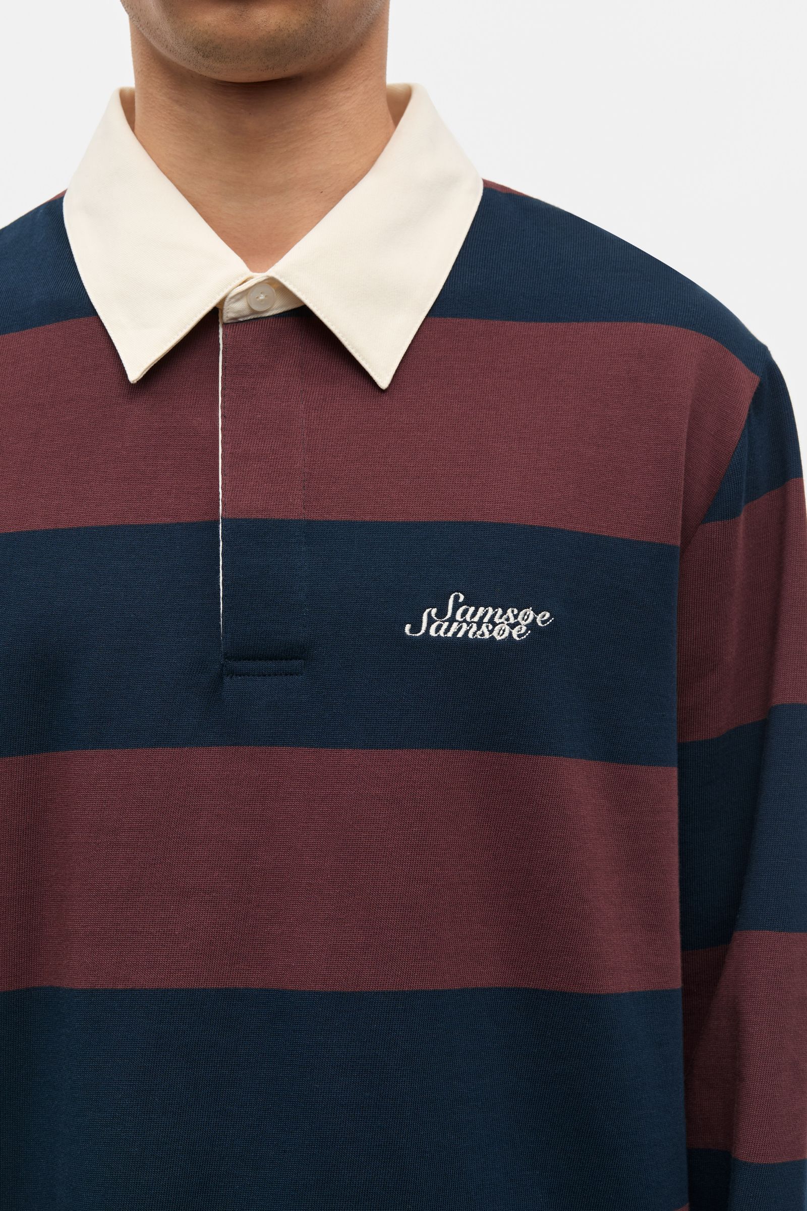 Polo Sakevin X 15512 SAMSØE SAMSØE en Bitter Chocolate St. · vista 2