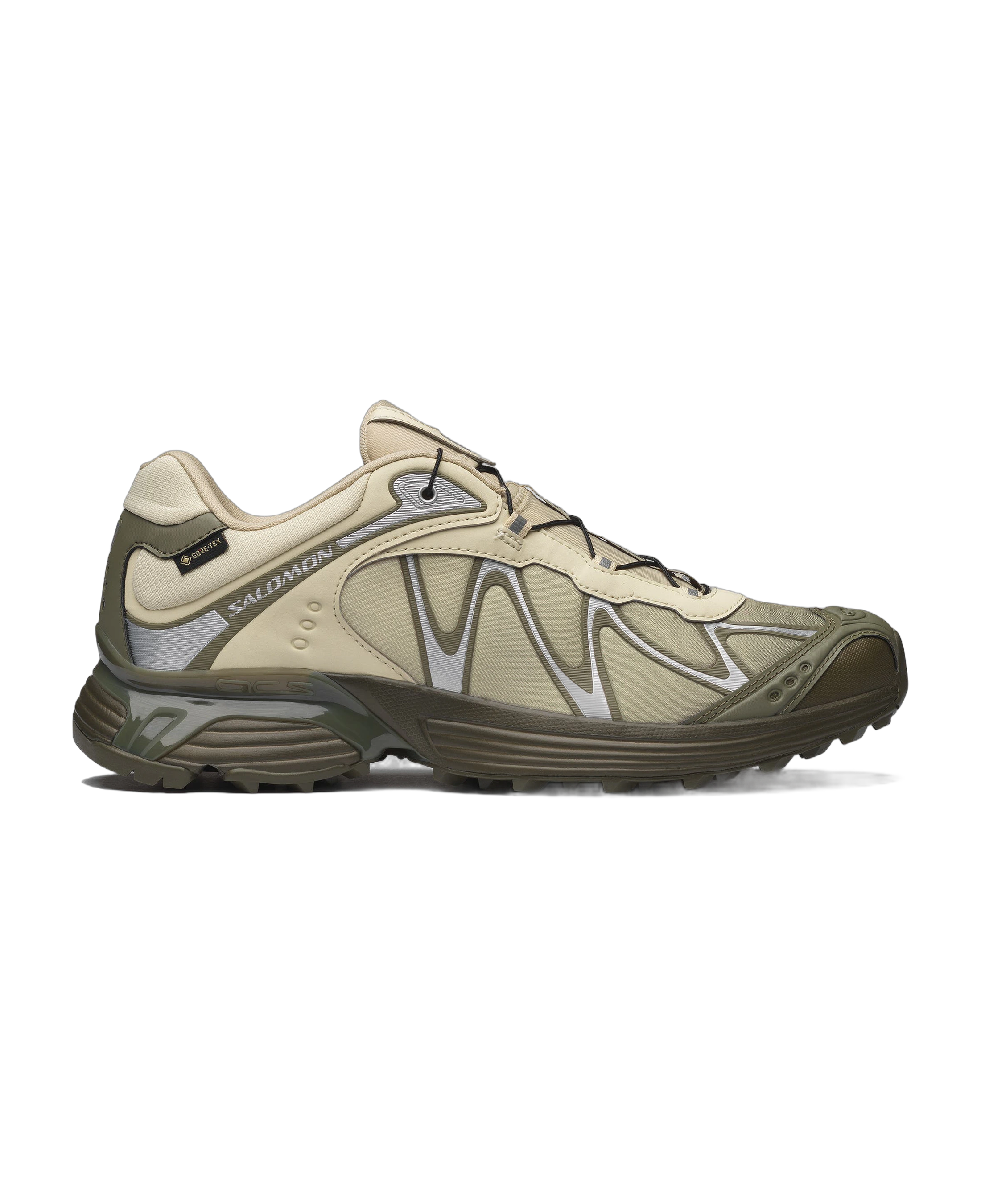 Salomon XT-Whisper GTX Aspargus Green Deep Lichen Green Grape Leaf — vista lateral