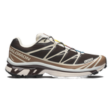Salomon XT-6 Black Coffee Burro Bitter Chocolate — vista lateral