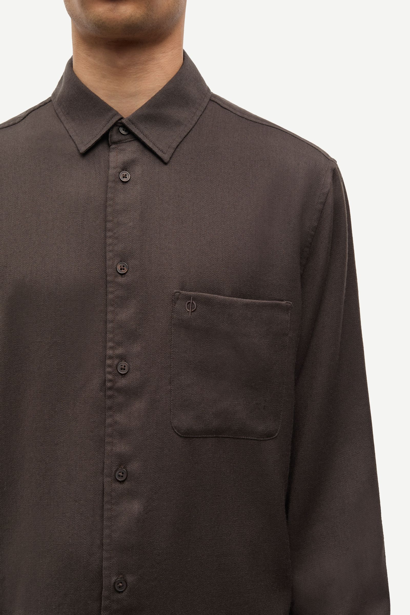 Camisa Saliam NJ 16192 SAMSØE SAMSØE en Delicioso · vista 2