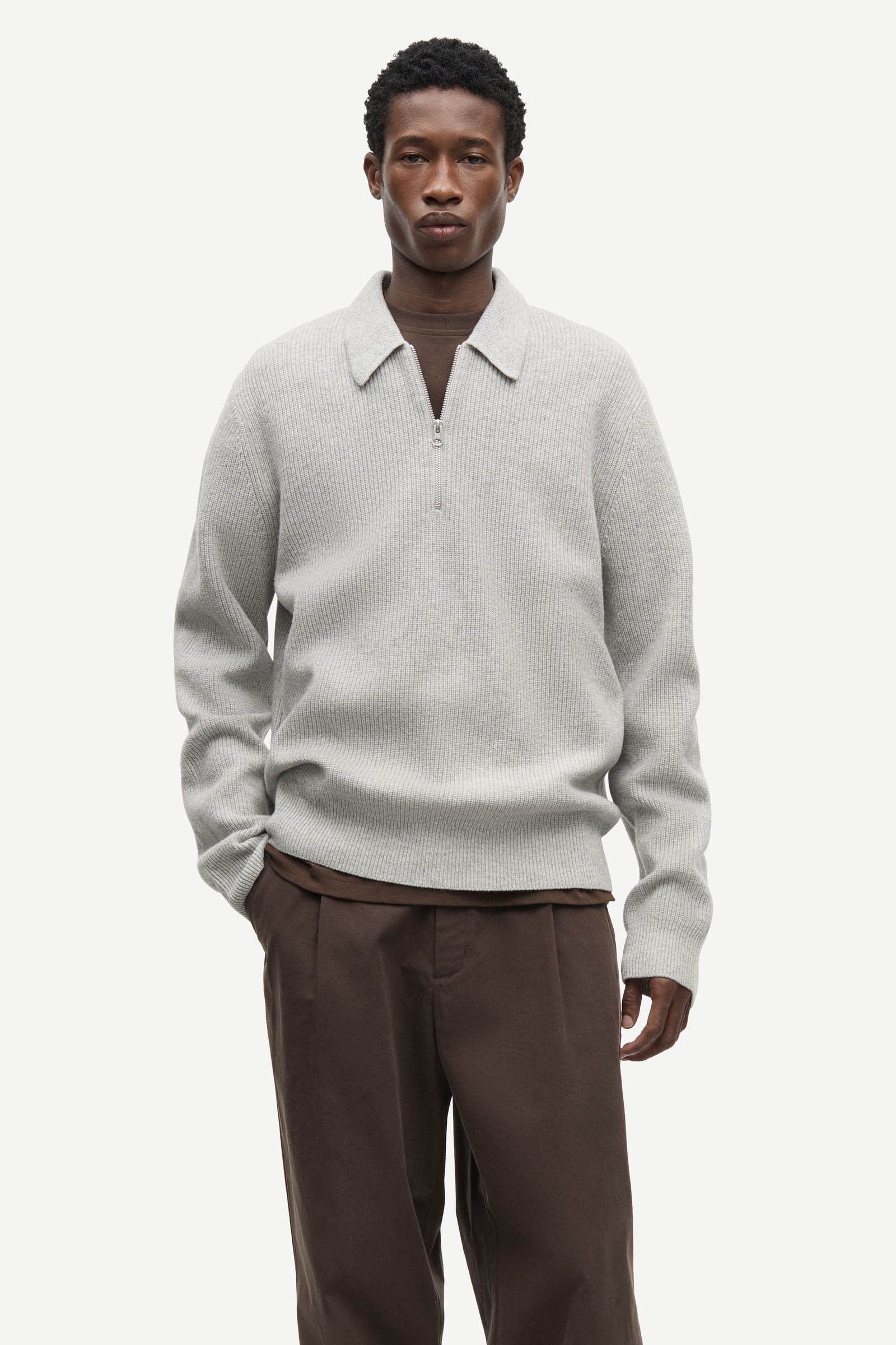 SAMSØE SAMSØE Saisaks Grey Melange foto oficial 1