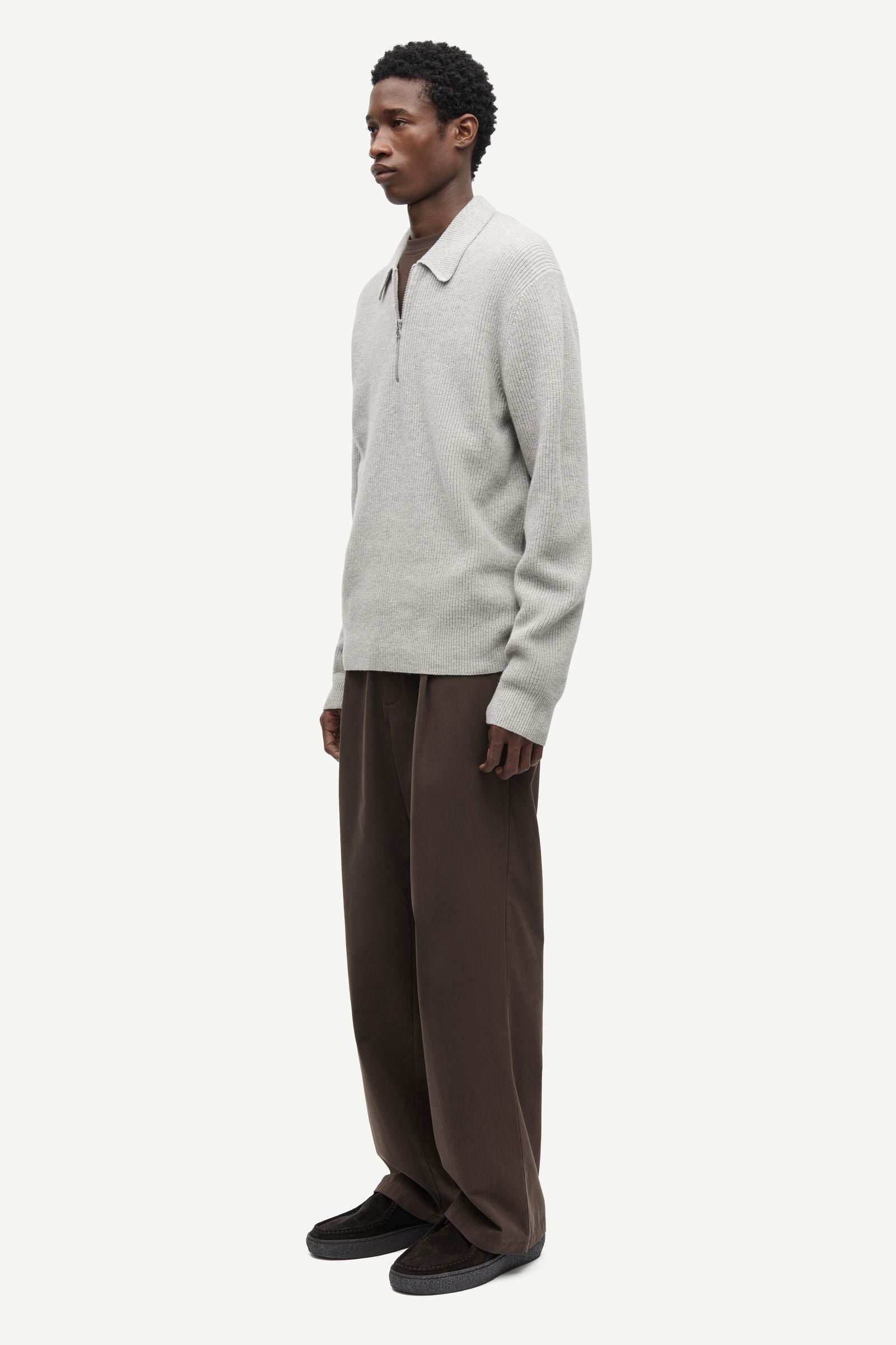 SAMSØE SAMSØE Saisaks Grey Melange foto oficial 4