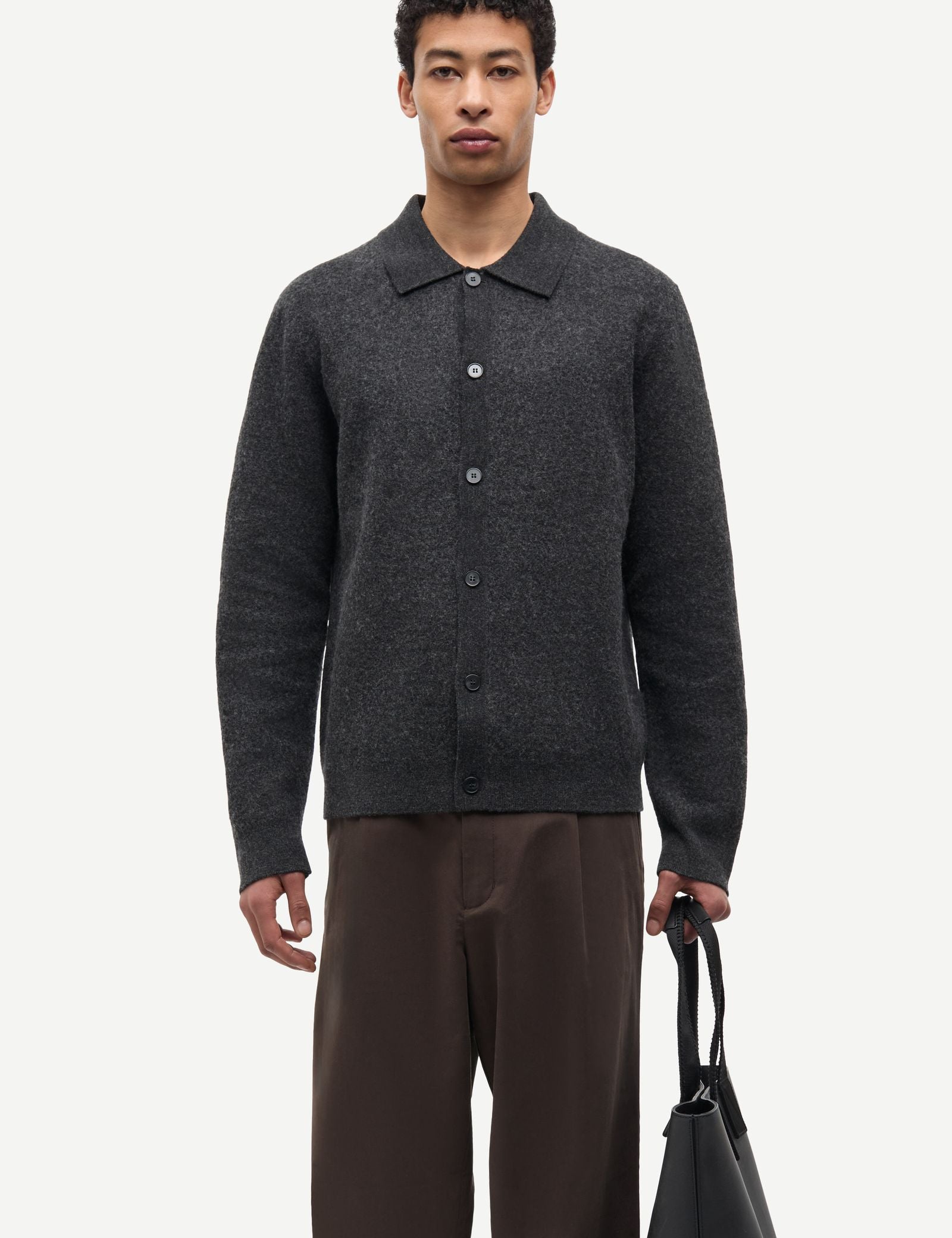 SAMSØE SAMSØE Sarichard Dark Grey Melange foto oficial 1