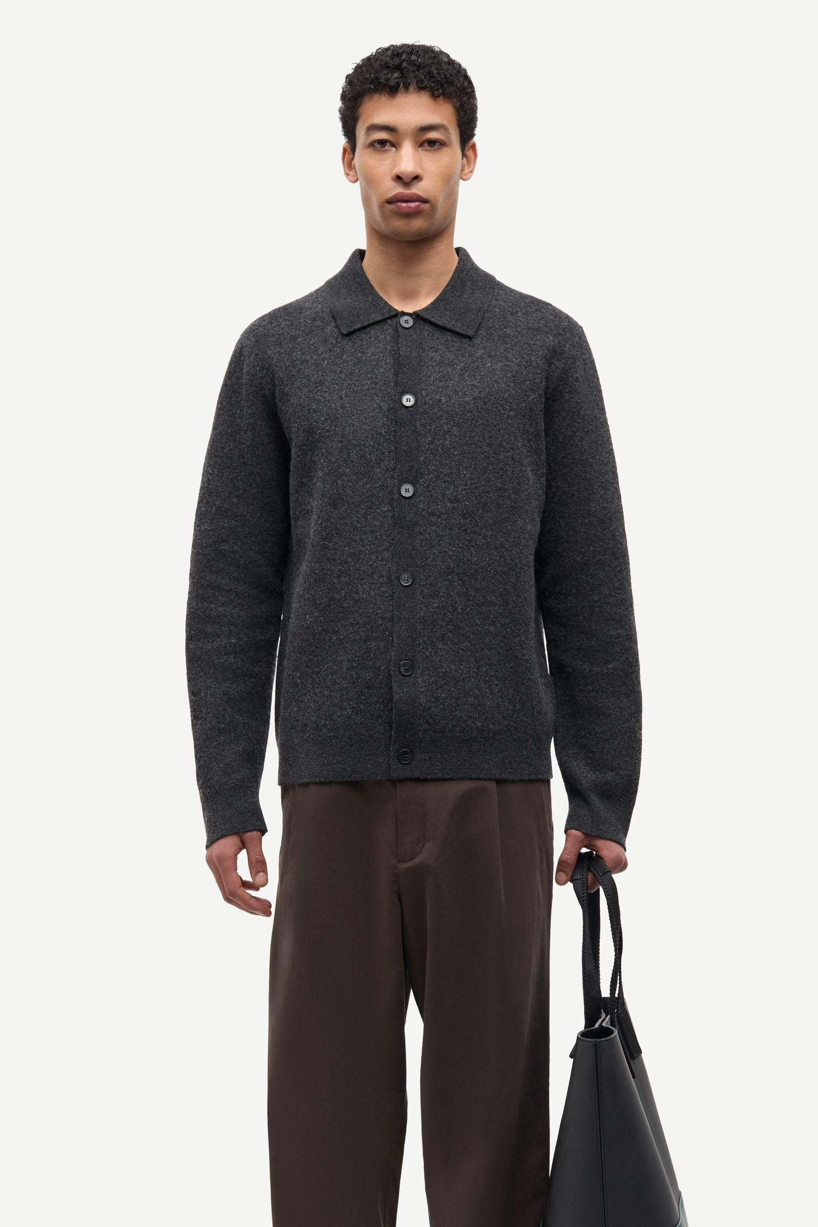 SAMSØE SAMSØE Sarichard Dark Grey Melange foto oficial 1
