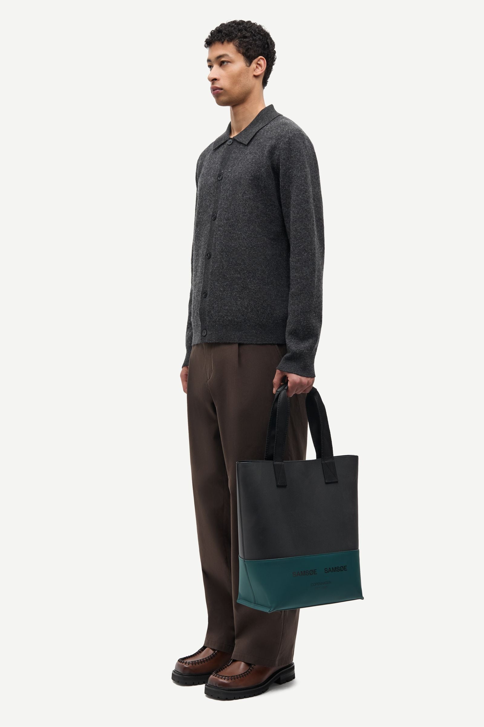SAMSØE SAMSØE Sarichard Dark Grey Melange foto oficial 4