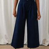 TWOTHIRDS Pants Sandhamn Blue Night