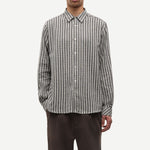 Camisa Saryan X 16194 SAMSØE SAMSØE en Brown Ch. · vista 1