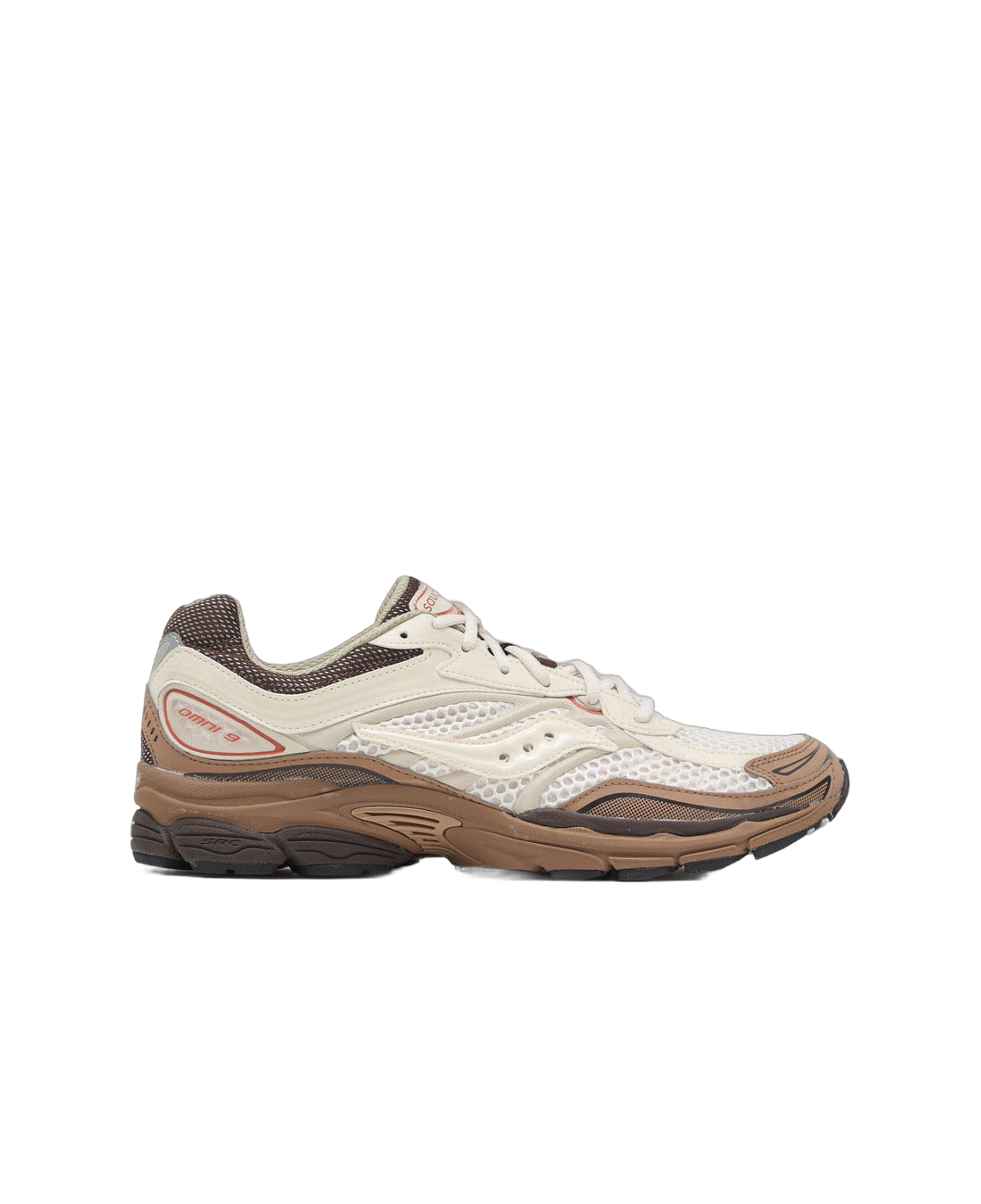 Saucony ProGrid Omni 9 Almond Coca — vista lateral