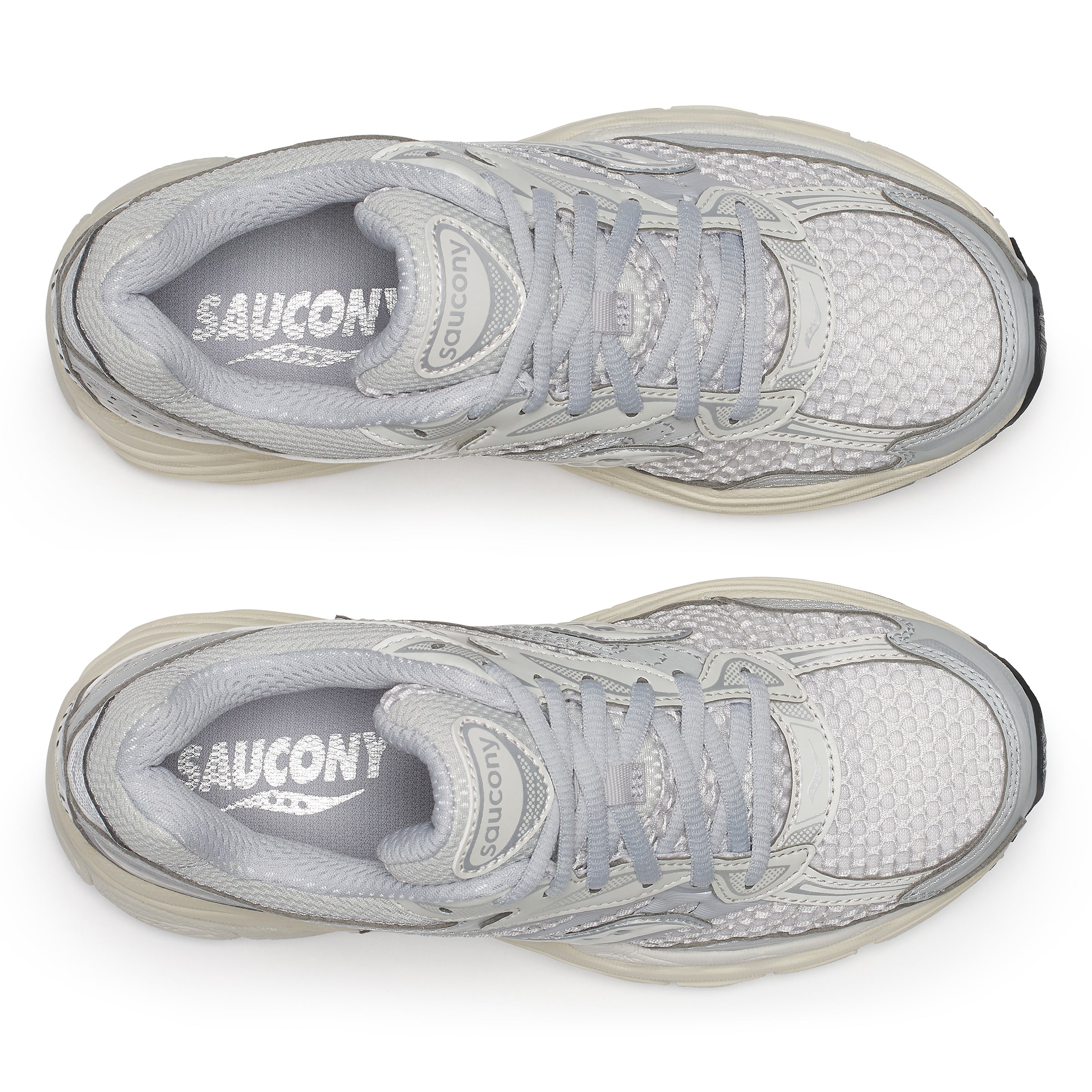 Saucony ProGrid Omni 9 Quartz Eggshell — vista superior