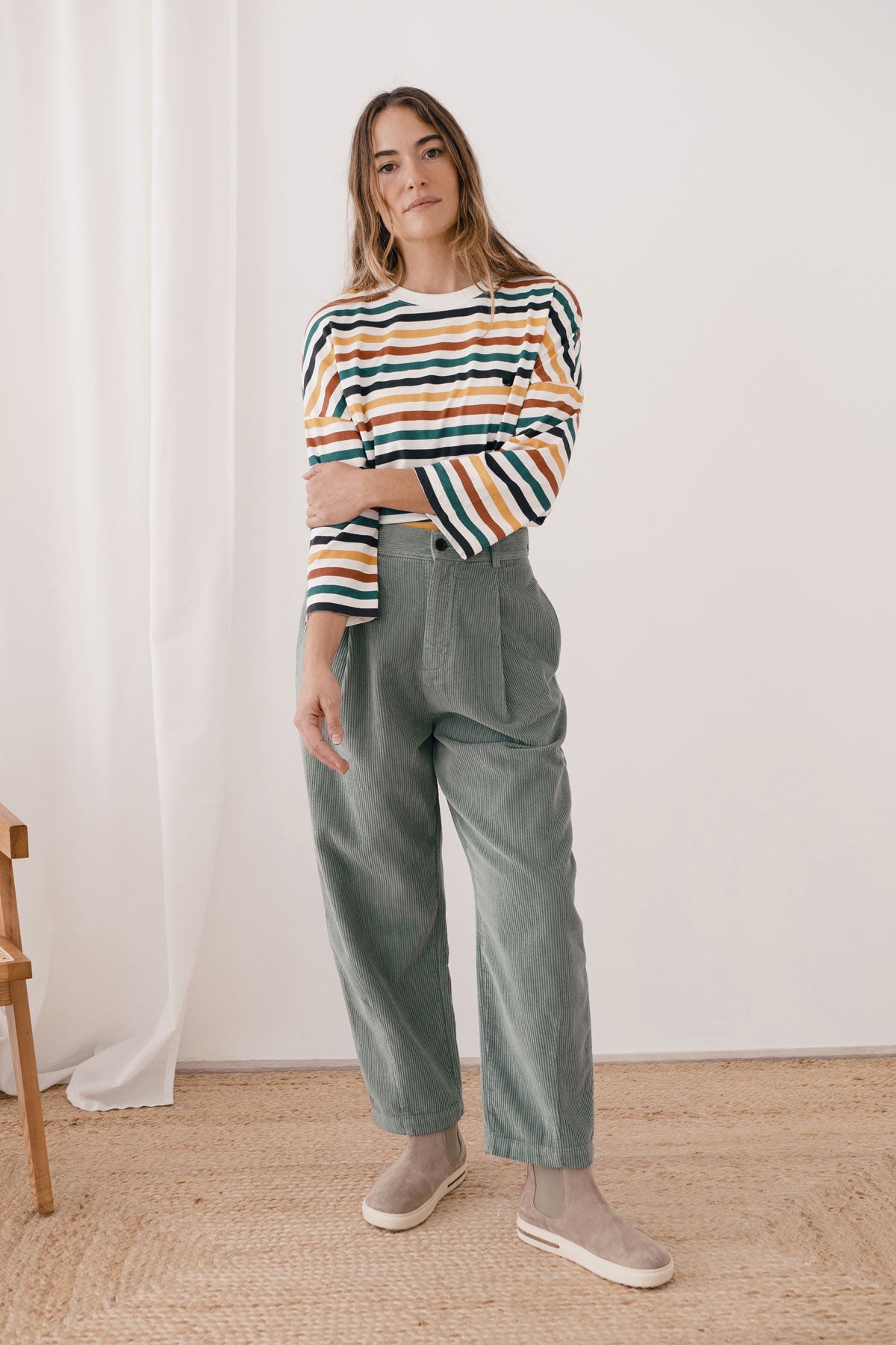 Camiseta TWOTHIRDS Monuriki Stripes - imagen 4