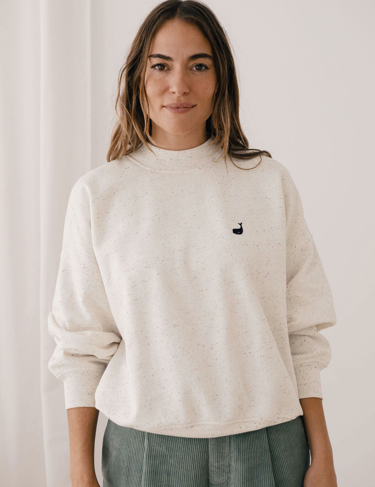 Sudadera TWOTHIRDS Bobitz Ecru Multicolour Neps - imagen 3