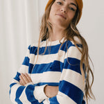 Sudadera TWOTHIRDS Hawi Ultramarine Stripes - imagen 3
