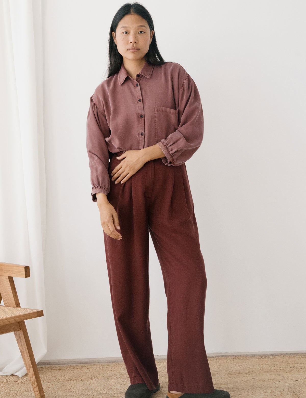 Pantalón TWOTHIRDS Mesquida Wine - imagen 4