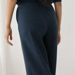 Pantalón TWOTHIRDS Maipo Diplomatic Navy Stripes - imagen 5