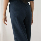 Pantalón TWOTHIRDS Maipo Diplomatic Navy Stripes - imagen 5