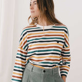 Camiseta TWOTHIRDS Monuriki Stripes - imagen 3