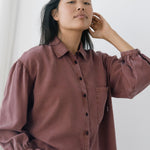 Camisa TWOTHIRDS Recco Wine - imagen 3