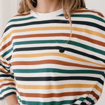 Camiseta TWOTHIRDS Monuriki Stripes - imagen 5