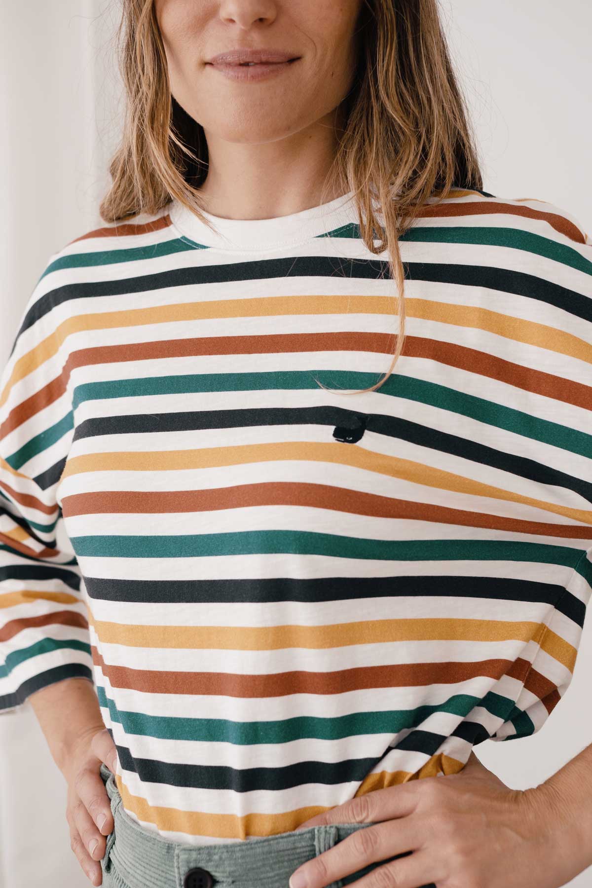 Camiseta TWOTHIRDS Monuriki Stripes - imagen 5