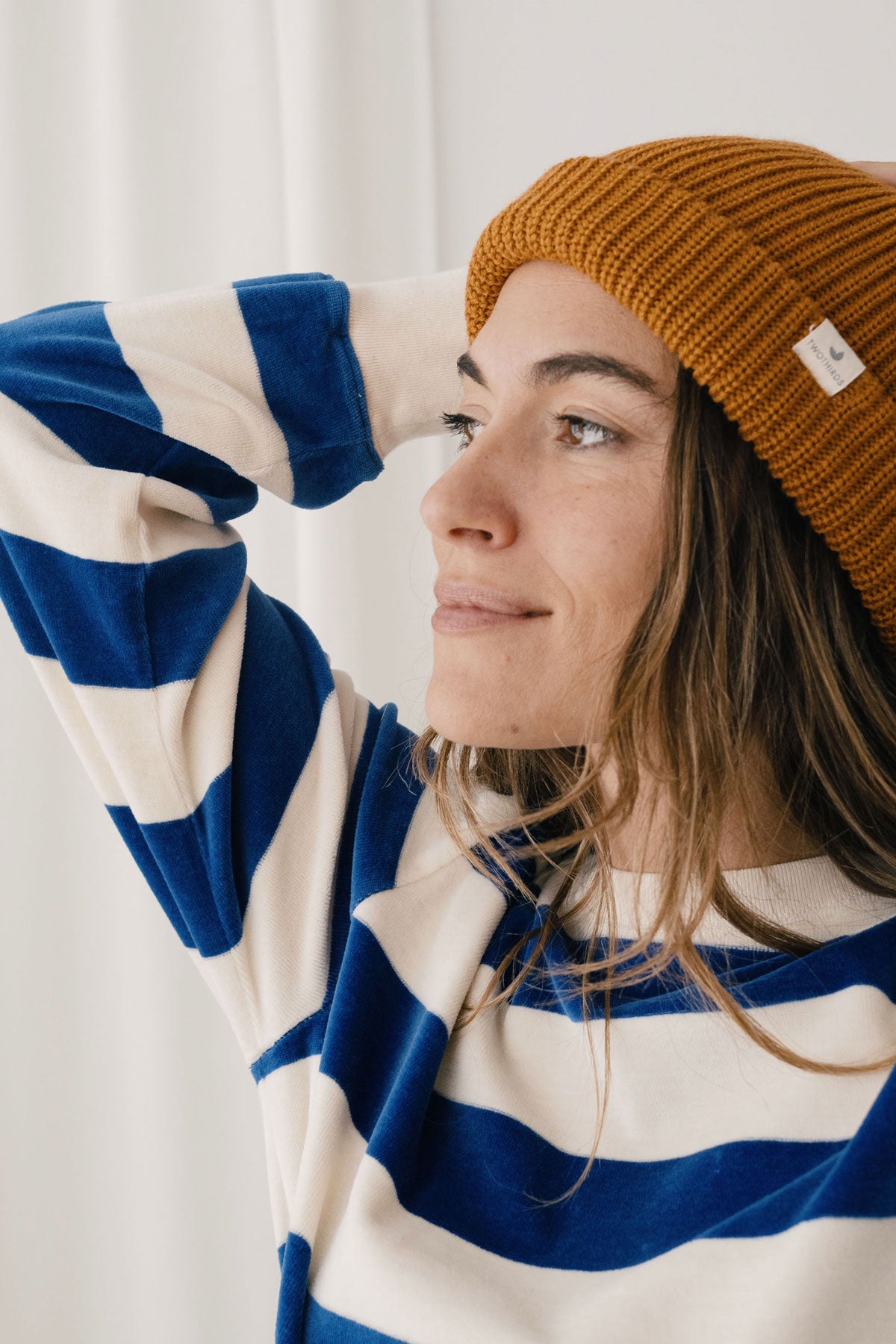 Sudadera TWOTHIRDS Hawi Ultramarine Stripes - imagen 6