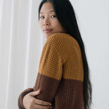 Jersey TWOTHIRDS Teresa Bicolour Terracotta - imagen 5