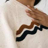 Sudadera TWOTHIRDS Fassol Ecru Neps - imagen 5