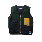 Chaleco EDMMOND Shearling Dark Green