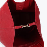 Bolso LOLA CASADEMUNT Shopper Monograma Rombos con Logo Rojo