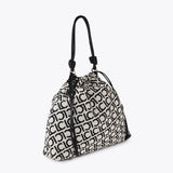 Bolso LOLA CASADEMUNT Shopper Tejido Jaquard LC Flocado