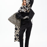 Bolso LOLA CASADEMUNT Shopper Tejido Jaquard LC Flocado